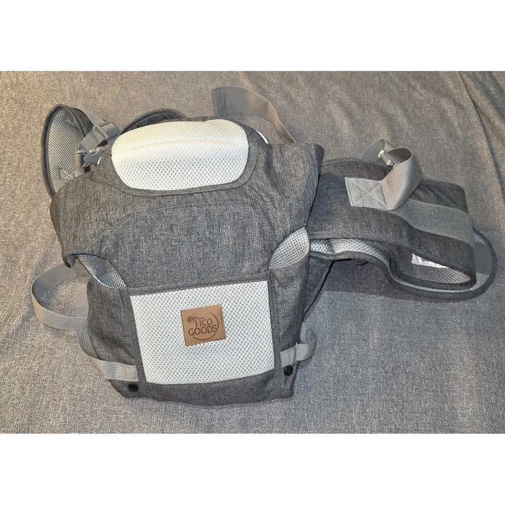 Tiko Goods Baby Carrier 2 In 1 Baby And Toddler Waist Carrier Used 1x